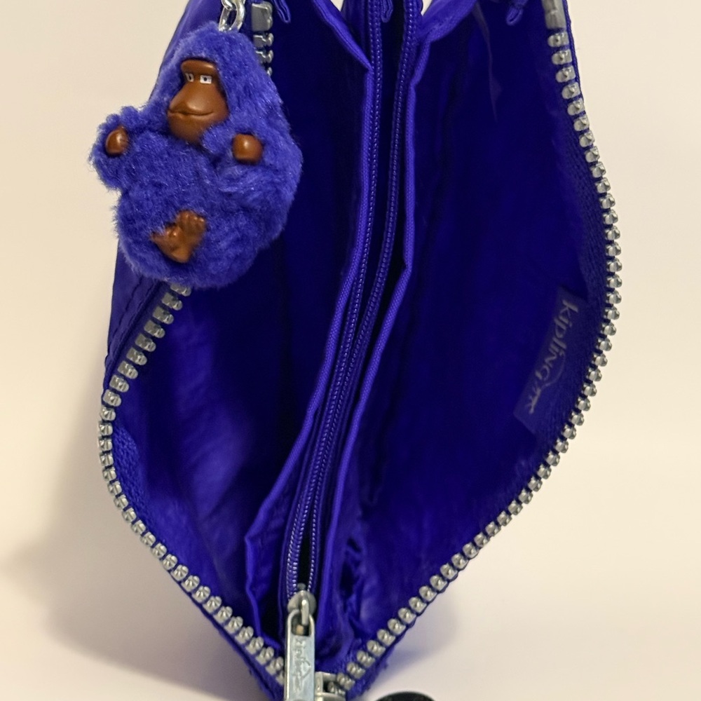 Kipling Royal Blue Wristlet - Picture 3 of 4